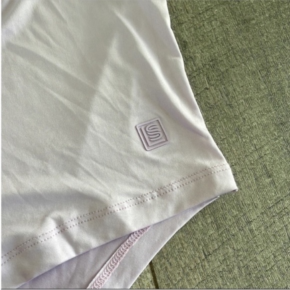 Laundry by Shelli Segal Size XL Lavender Purple Activewear Tank Top. - Picture 7 of 7